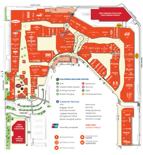 citadel outlets directions